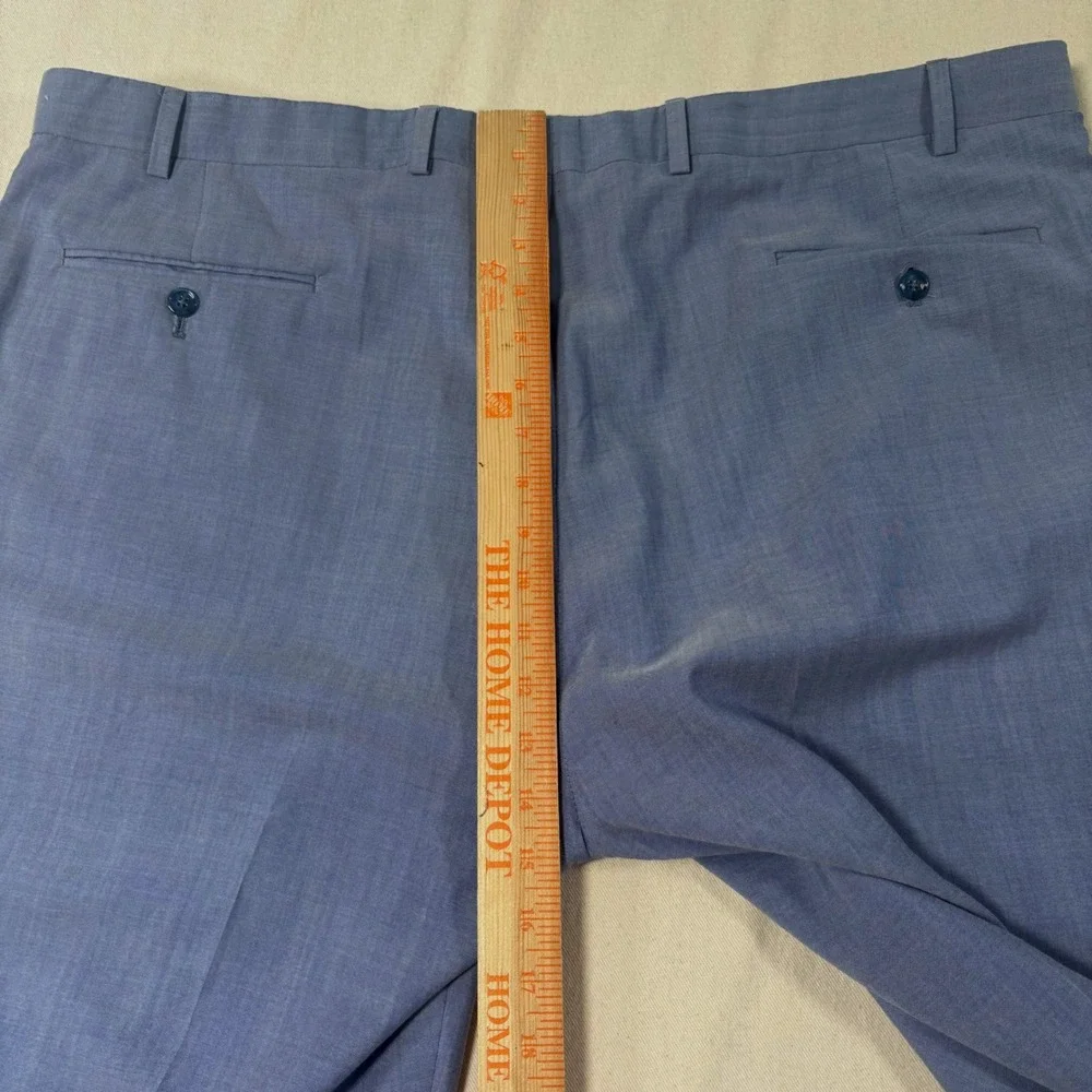 Hart Schaffner Marx Men's Blue Dress Pants Size 42R Classic Fit